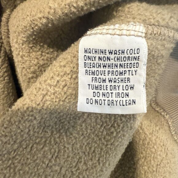 VTG Polo Ralph Lauren Sweatshirt Beige Crewneck Pullover 90s Logo Preppy XL - Picture 7 of 12